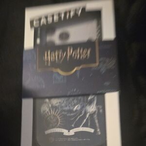 Casetify Harry Potter Dark Blue and Gold Phone Case